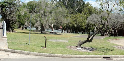 Barren area opposite nursery in 2009