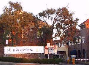 Manly Hospital building in 2004